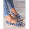 modre vzorovane espadrilky damske XX 30 blue 3