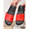 cervene damske slapky ZY383 030 RED 4