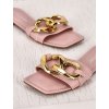 ruzove damske slapky CK207 pink 5