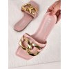 ruzove damske slapky CK207 pink 4