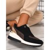 cierno hnede damske tenisky na platforme LDLJ 66 BLACK 7