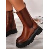 damske hnede cizmy RB109 CAMEL 3