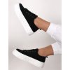 cierne damske tenisky na platforme RE15 black 3