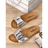 damske strieborne ortopedicke slapky SAR 26 silver 1