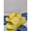 zlte damske slapky na platforme YES 7691 yellow 2
