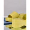 zlte damske slapky na platforme YES 7691 yellow 4