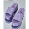 fialove damske slapky na platforme YES 7691 purple 3