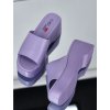 fialove damske slapky na platforme YES 7691 purple 4