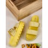 Damske slapky na platforme YES 7197 10 yellow 6