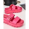 Damske slapky na platforme YES 7197 10 fuchsia 4