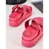 Damske slapky na platforme YES 7197 10 fuchsia 5