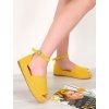 dasmke espadrilky na platforme V2206 yellow 7