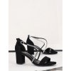 damske cierne semisove sandale AX 108 black 4