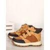 hnede chlapcenske cizmy ZY 305B camel 1