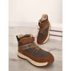 hnede chlapcenske cizmy ZY 301B camel 4