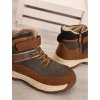 hnede chlapcenske cizmy ZY 301B camel 5