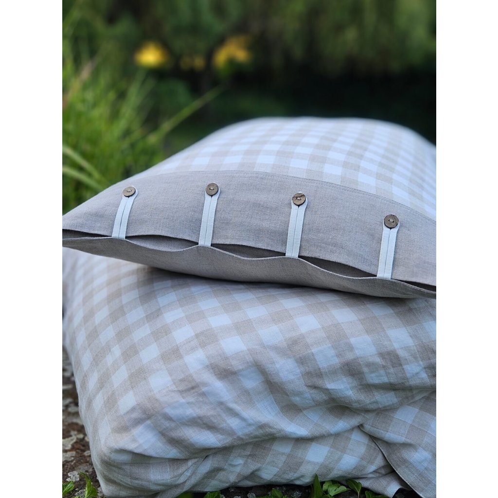 Lněné povlečení Cottage Look Natur