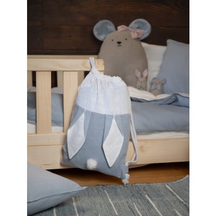 Lněný batoh Šepot lesa