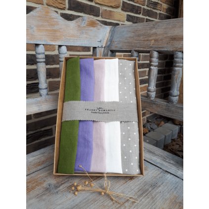 Dárková sada Linen Towels Fresh