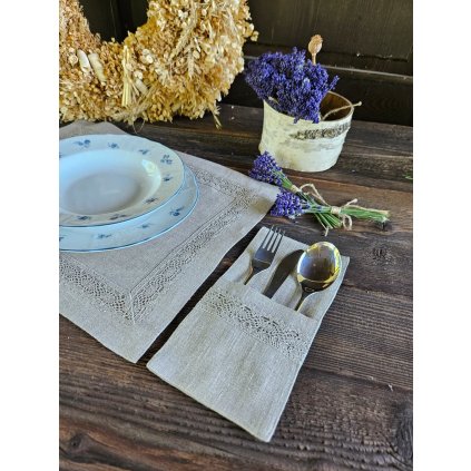 Ľanové prestieranie Pure Beauty