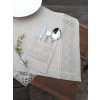 Puzdro na príbor Luxury Linen Natur