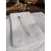 Ľanový obrúsok Luxury Linen Ivory