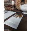 Puzdro na príbor Luxury Linen Ivory