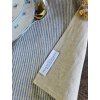 Obojstranné prestieranie Blue stripes / Linen