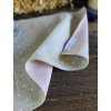 Obojstranné prestieranie Linen dots / Sweet pink