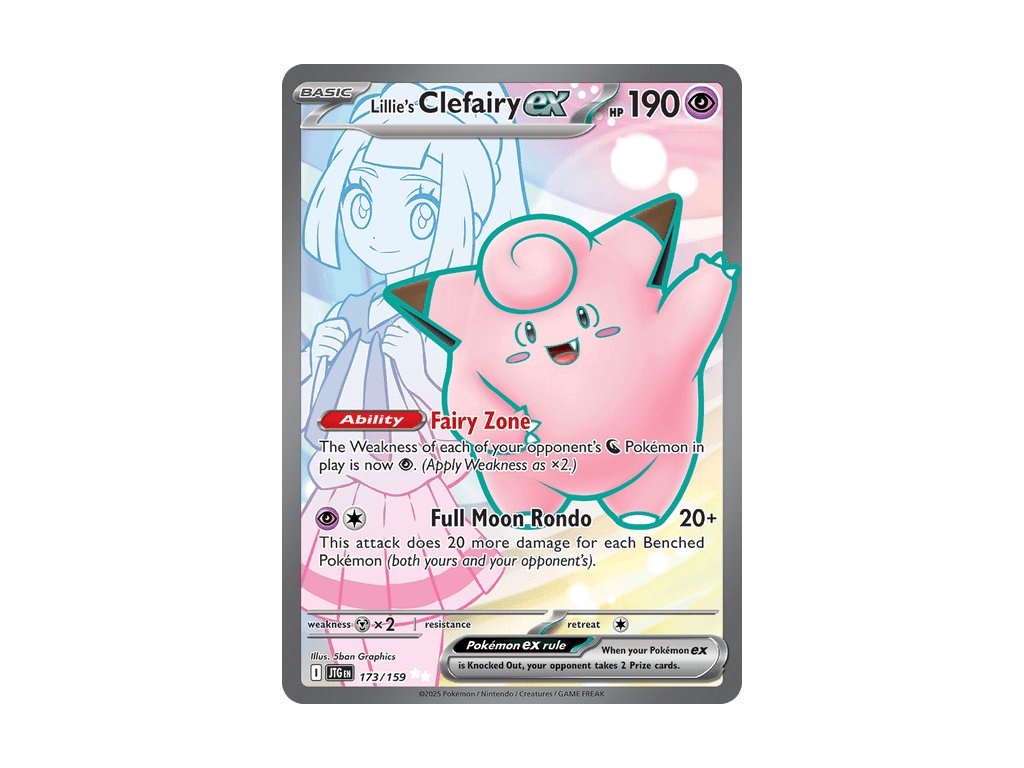 Lillie’s Clefairy ex 173/159