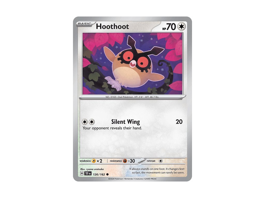 Hoothoot 126/162 (Cosmos Holo)
