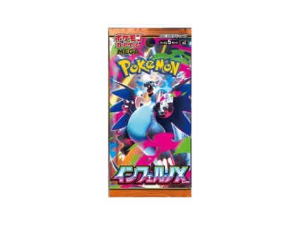 Pokémon TCG: Mega Evolutions - Inferno X Booster Pack (Japonský)