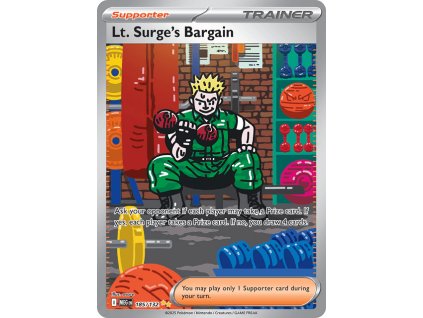 Lt. Surge's Bargain 185/132