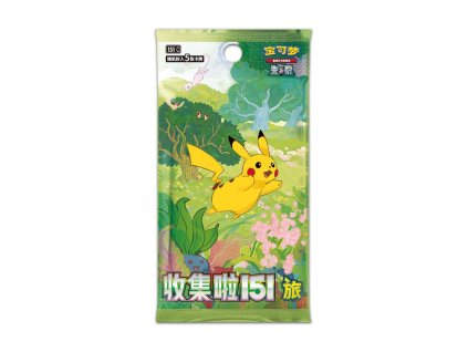Pokémon TCG: Collect 151 Journey Booster Pack (Čínský)