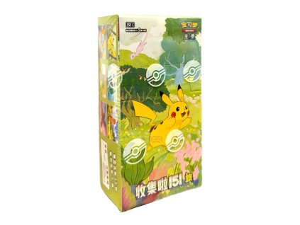 Pokémon TCG: Collect 151 Journey Booster Box (Čínský)