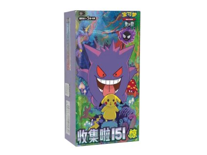 Pokémon TCG: Collect 151 Surprises Booster Box (Čínský)