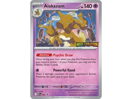 Alakazam MEP003