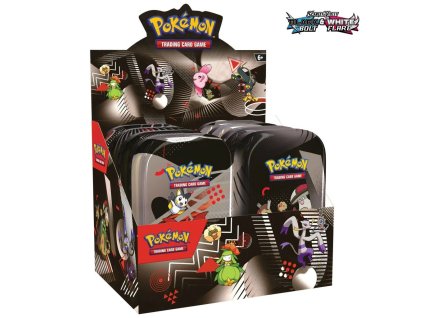 Pokémon TCG: Scarlet & Violet – Black Bolt & White Flare Unova Mini Tin Display