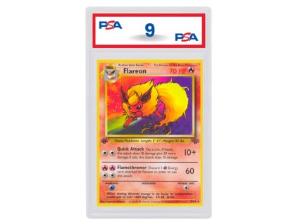 Flareon 19/64 (1st Edition) PSA 9
