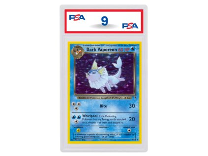 Dark Vaporeon 9/110 PSA 9
