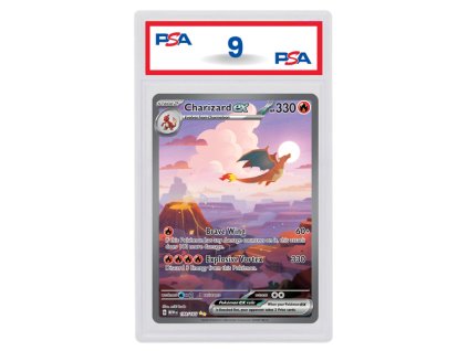 Charizard ex 199/165 PSA 9