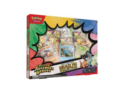 Pokémon TCG: Mega Evolution - Ascended Heroes First Partners Deluxe Pin Collection