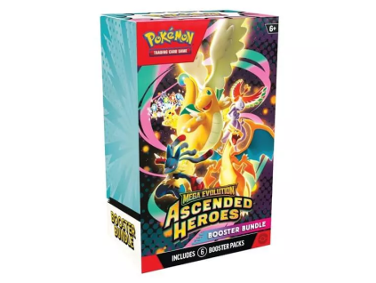 Pokémon TCG: Mega Evolution - Ascended Heroes Booster Bundle
