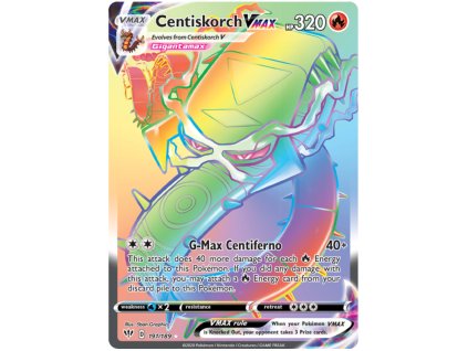 Centiskorch VMAX 191/189 (Stav Near Mint (NM))