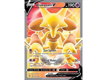 Alakazam V 172/185 (Stav Near Mint (NM))