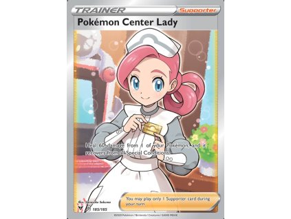 Pokémon Center Lady 185/185 (Stav Near Mint (NM))
