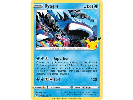 Kyogre 003/025