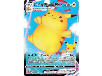Surfing Pikachu VMAX 009/025