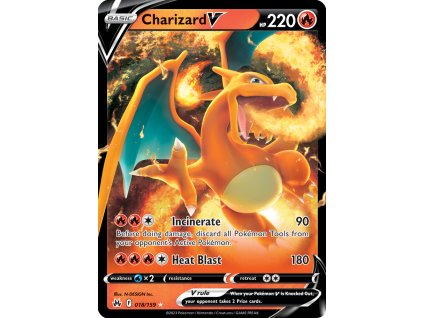 Charizard V 018/159 (Stav Near Mint (NM))