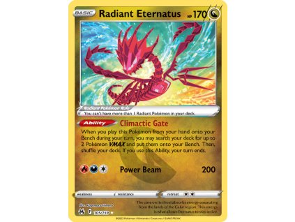 Radiant Eternatus 105/159 (Stav Near Mint (NM))